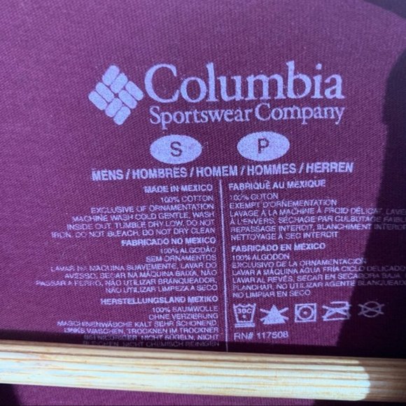 Columbia Men's Bundle of Two Size Small Short Sleeve Tshirts Crewneck - Picture 7 of 11